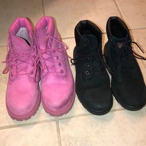 2Pair of Kids Timberland